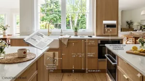Alt text for image 4: Step-by-step illustration demonstrating how to attach a custom cabinet front to a panel ready dishwasher.