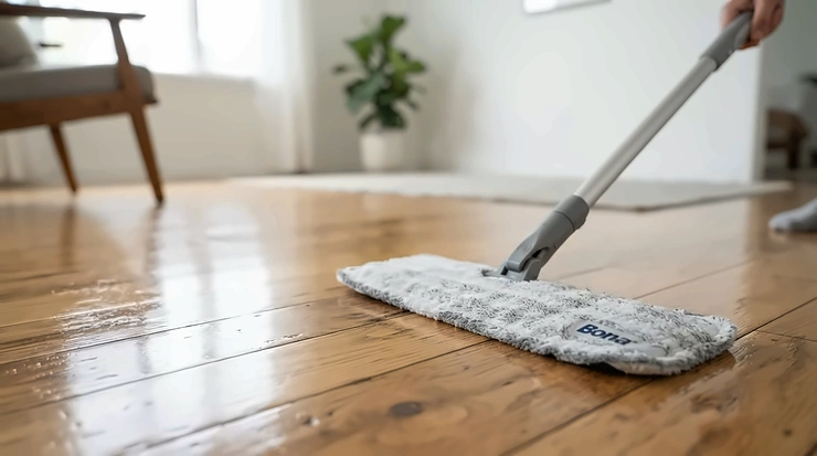 flat mop vs spin mop for small apartments used on apartment laminate flooring